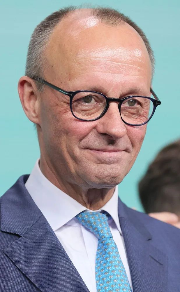 Friedrich Merz auf einer Aufnahme vom 2025-02-23