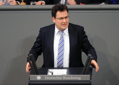 Porträt von Christian Freiherr von Stetten