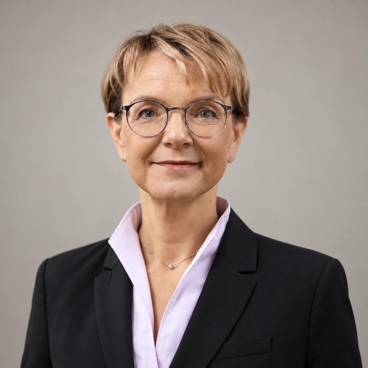 KI-generiertes Porträt von Katja Kohfeld